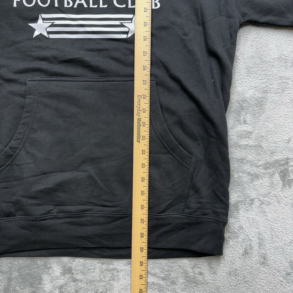 Liverpool F.C. Black  Hoodie Pullover Size Large L.F.C. Premier League New - Picture 4 of 9